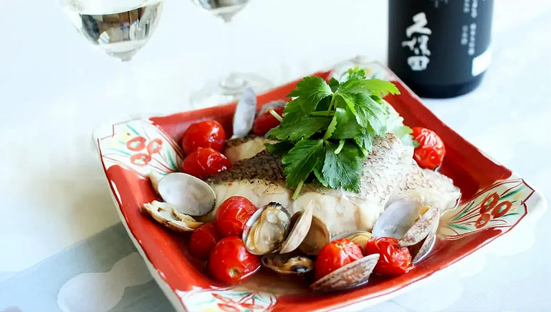 Sea Bream and Cherry Tomato Braise