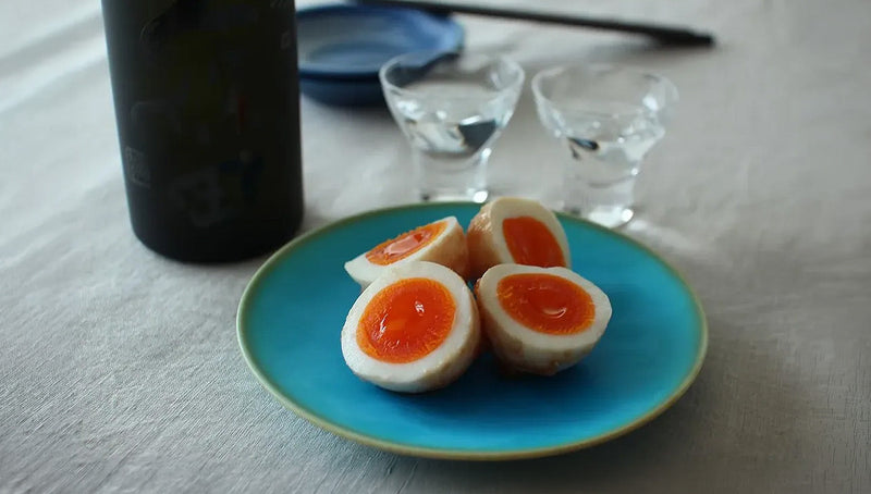 Eggs Marinated in Salted Plum Miso