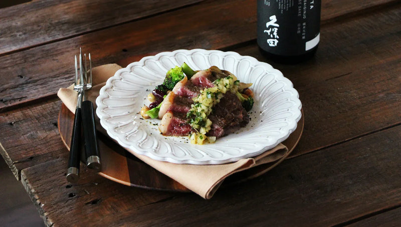 Beef Round Steak with Balsamic Condiment Sauce