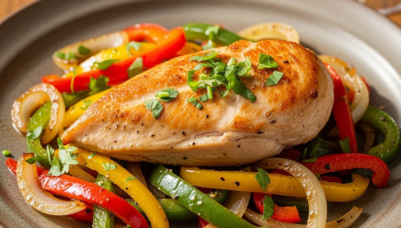 Sautéed Chicken in Sake Sauce with Lemon